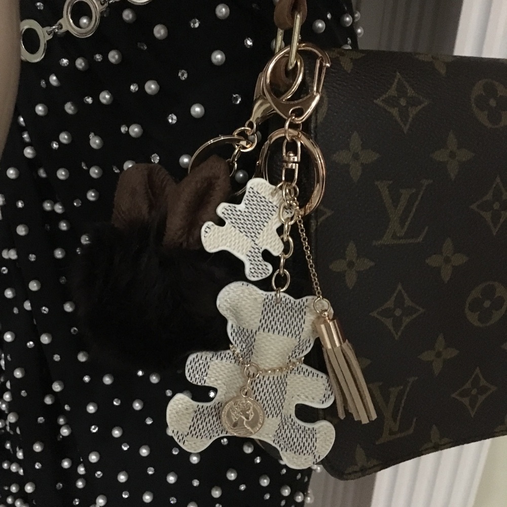 BROWN BEAR BAG CHARMS/KEY CHAIN - Picture 6 of 7